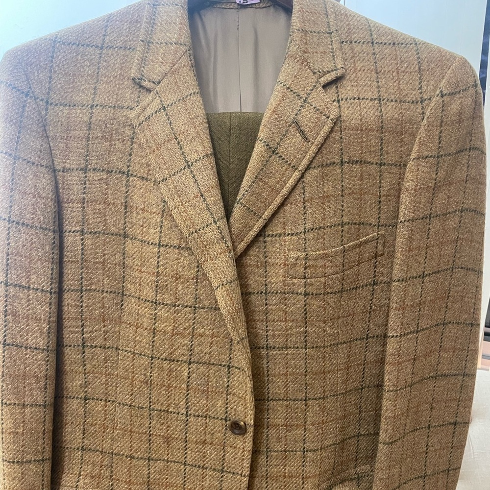 38R Vintage Custom Hart Schaffner Marx Suit